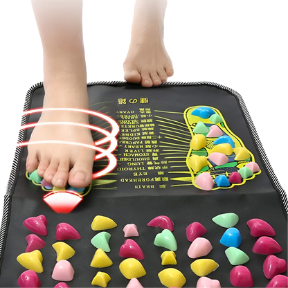 Simulation Cobblestone Foot Massage Mat Home Comfortable Foot Massage Cushion Gravel Road Massage Mat 35/70/120/140/175Cm*35Cm